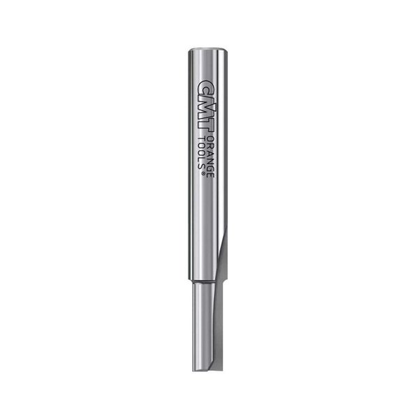 Cmt Double Flute Straight Bit, 2-Inch length, 1/4-Inch Shank 811.050.11